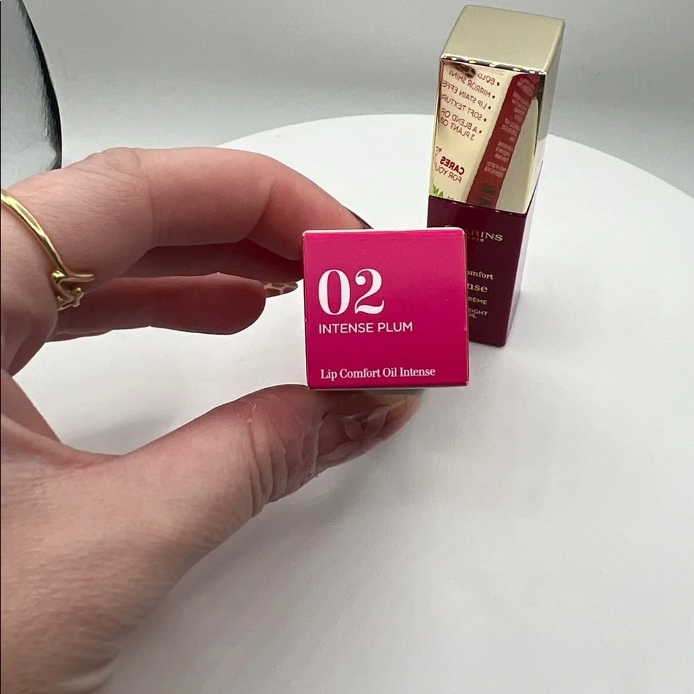 Clarins Lip Comfort Oil Intense - Intense Plum